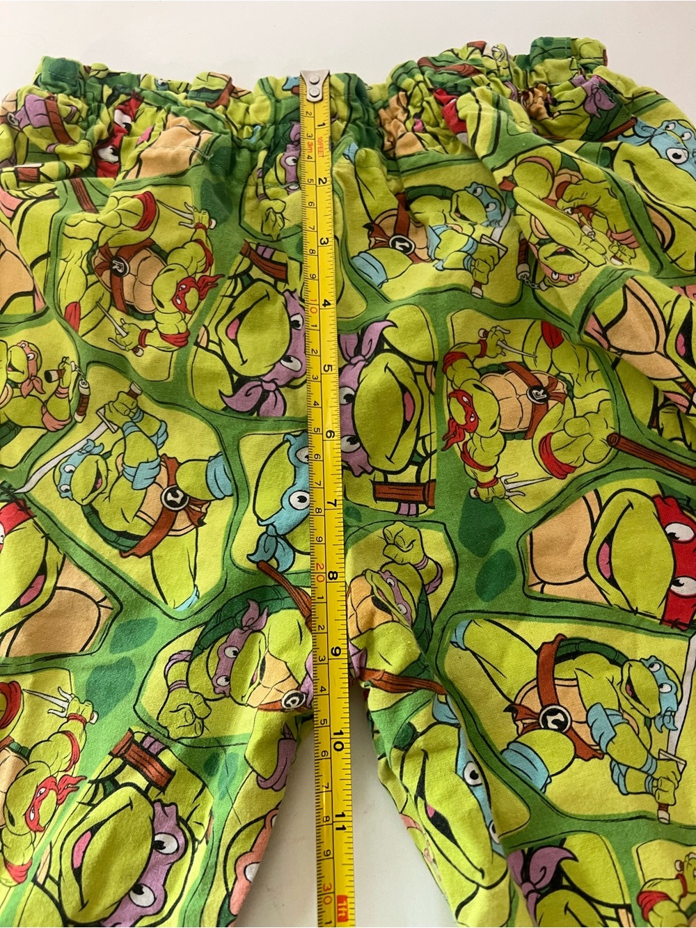 Vintage Teenage Mutant Ninja Turtles handmade shorts kids - Picture 4 of 9
